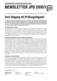 diesen Artikel als PDF - Beratungsdienste für Ausbildung und Beruf ...