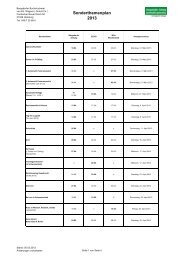 Sonderthemenplan 2013 - Bergedorfer Zeitung