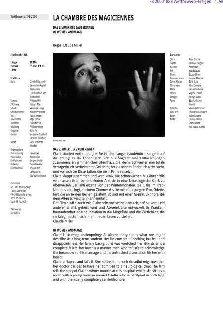 Trois Chambres à Manhattan Berlinale - 