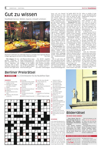 Eine Koalition der großen Verbesserungen - Berliner Stadtblatt