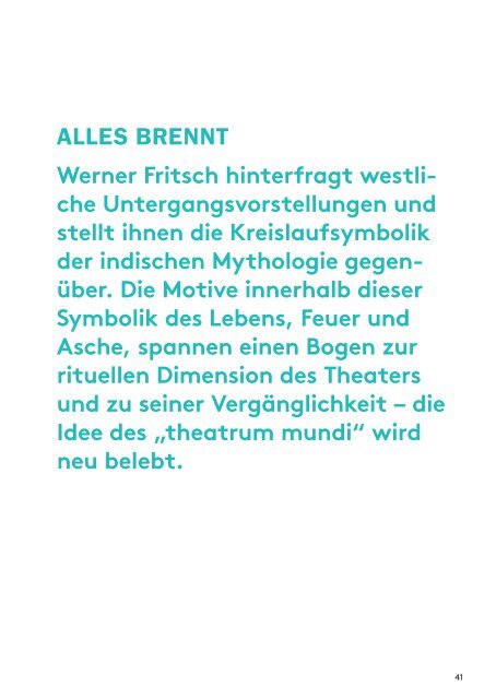 Stückemarkt-Broschüre 2013 - Berlin - Berliner Festspiele