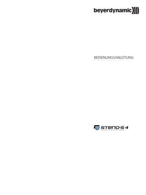 MAN_stenos4_DE_A2.pdf (4.21 MB) - Beyerdynamic