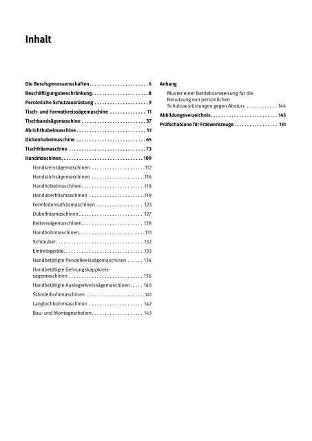 2 - Berufsgenossenschaft Holz und Metall