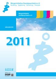 Jahresbericht 2011 - Bi-Sozialpsychiatrie