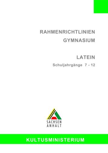 Latein - Landesbildungsserver Sachsen-Anhalt