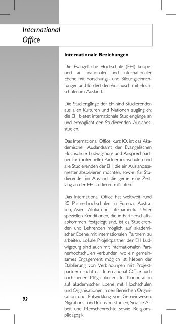 Fortbildungsprogramm 2012 - Bildungsportal der Evangelischen ...