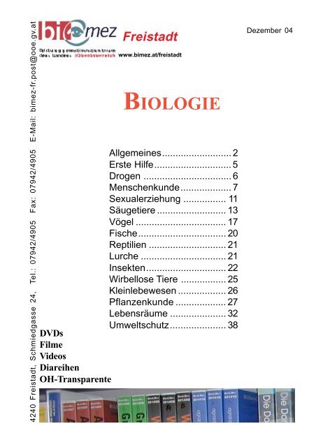 BIOLOGIE