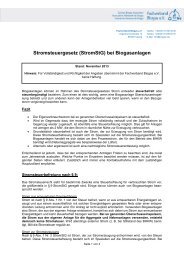 Stromsteuergesetz (StromStG) bei Biogasanlagen - Fachverband ...