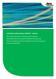 Leitfaden Biomethan BHKW – direkt. - Biogaspartner