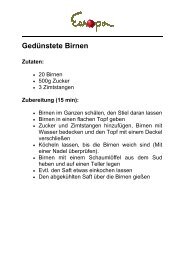 und hier gibt es einfache Rezepte mit Äpfeln und Birnen als PDF ...