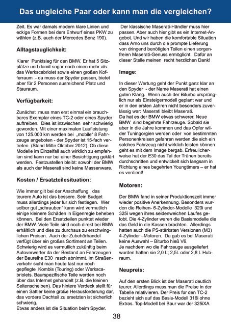 Komplettes Magazin download - BiTurbo Club Deutschland