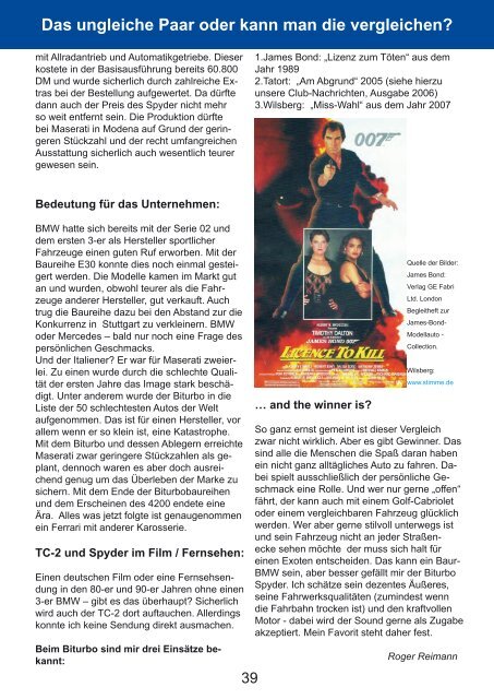 Komplettes Magazin download - BiTurbo Club Deutschland