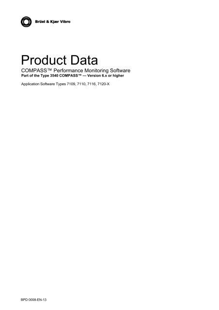 Product Data - Brüel & Kjaer Vibro