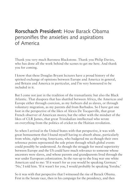 Rorschach President: How Barack Obama personifies the anxieties ...