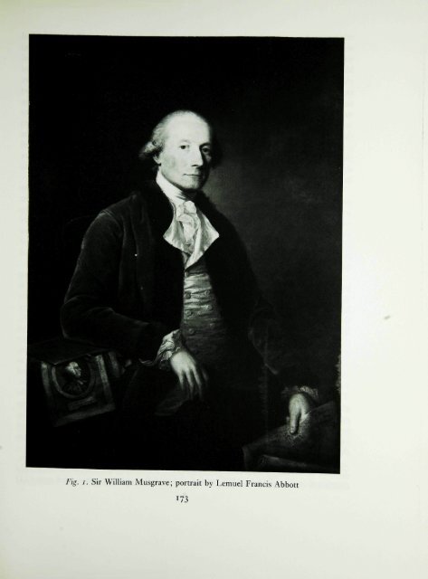 SIR WILLIAM MUSGRAVE AND BRITISH BIOGRAPHY - British Library