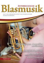 Online lesen - Österreichischer Blasmusikverband