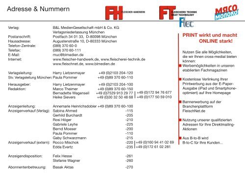 fh fleischer-handwerk (pdf) - B&L MedienGesellschaft