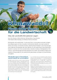 Klimawandel - Fluch oder Segen - BMELV-Forschung