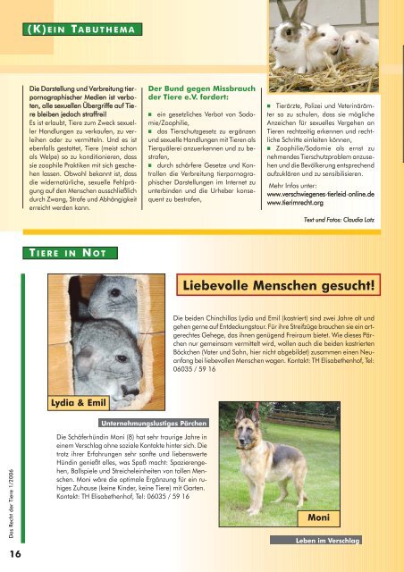 Download PDF - Bund gegen Missbrauch der Tiere