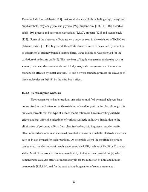 electrocatalysis on surfaces modified... - Brookhaven National ...