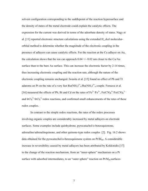 electrocatalysis on surfaces modified... - Brookhaven National ...