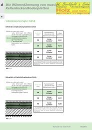 Die Wärmedämmung von massiven Kellerdecken ... - Bockfeld