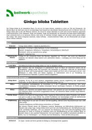Ginkgo Tabletten.pdf - Bollwerkapotheke