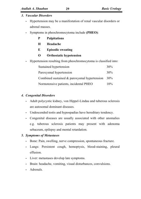 Basic Urology