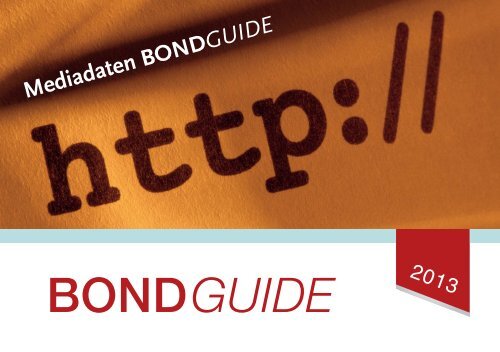 Mediadaten BOND GUIDE