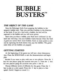 BUBBLE BUSTERS™ - Bombjack.org