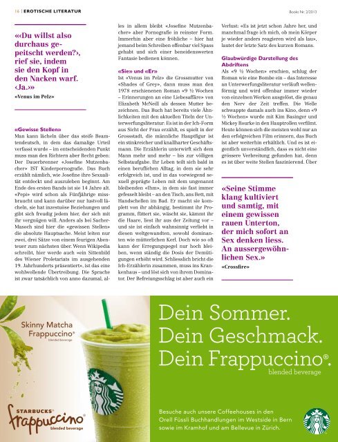 klicken um Magazin als pdf zu lesen. - Books.ch