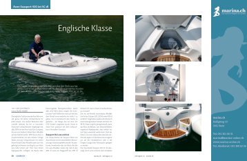 Ausgabe 23 | Juli / August 2009 Avon “Englische Klasse” - boot24.ch