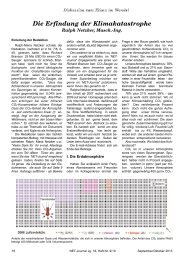 Die Erfindung der Klimakatastrophe - Borderlands of Science