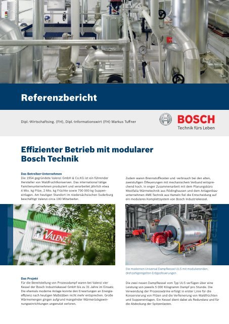 Download (PDF 1.2 MB) - Bosch Industriekessel GmbH