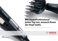 Mit HomeProfessional jeden Tag tun, wonach Ihnen der ... - Bosch