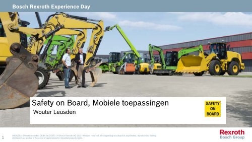 Bosch Rexroth Experience Day