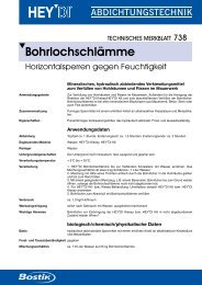 Technisches Datenblatt - Bostik