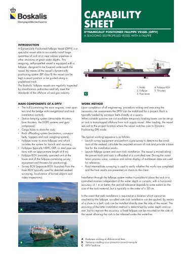 CAPABILITY SHEET - Boskalis