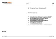 4.4 3. Wirtschaft und Gesellschaft E-Profil - Branche Handel