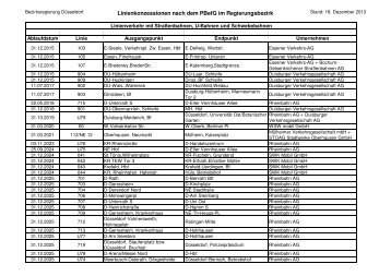 2013-12-18 Übersicht Linienkonzessionen - Bezirksregierung ...