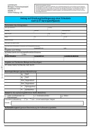 Antrag auf Erteilung/Verlängerung einer Erlaubnis nach § 27 ...