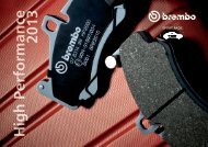 pads cATALOgue - Brembo