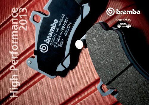 The Brembo brake catalogue dedicated to the spare parts expert