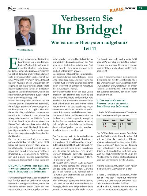Februar 2013 - Deutscher Bridge-Verband e.V.