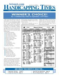 Winner's choice! - Brisnet