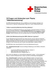 10 Fragen & Antworten zur Altkleidersammlung - BRK Kreisverband ...