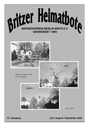 Heimatbote 3-2002 - Britzer Bürgerverein