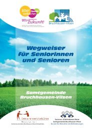 Wegweiser für Seniorinnen und Senioren - Samtgemeinde ...