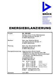 ENERGIEBILANZIERUNG - www . brueck . com