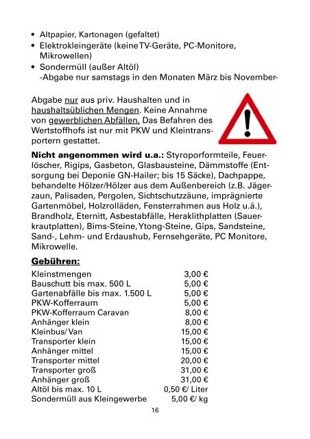 Abfallinformation 2013 - Stadt Bruchköbel